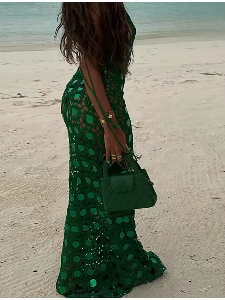 Emerald Mirage Dress