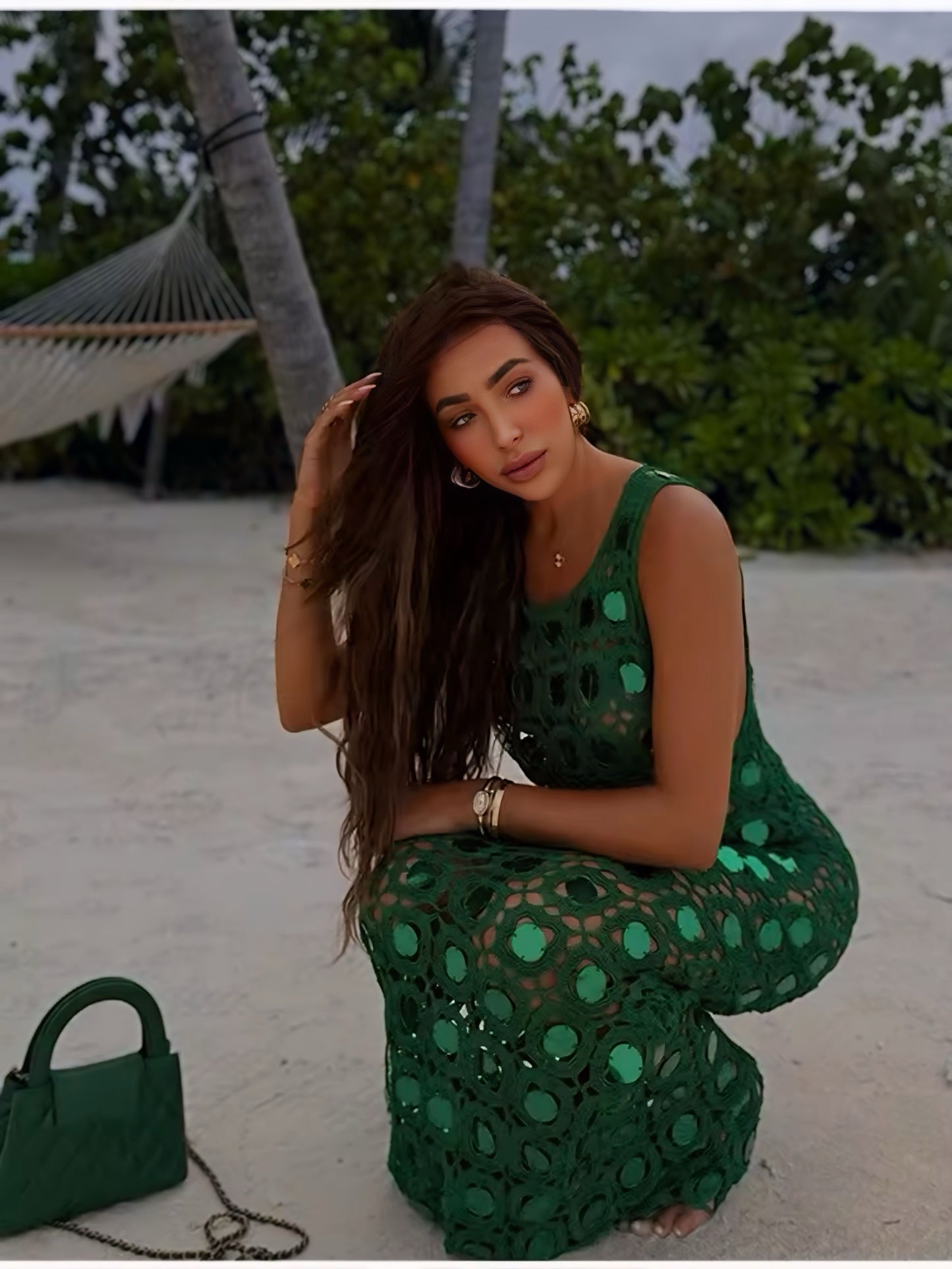 Emerald Mirage Dress