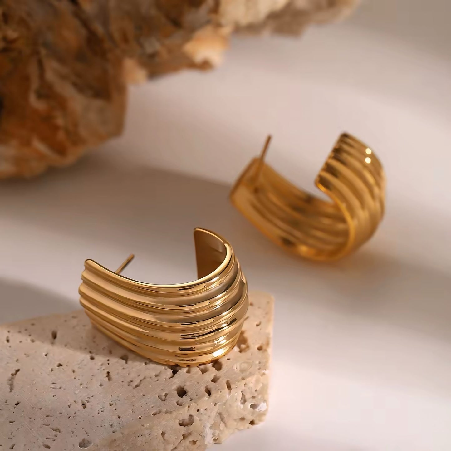 Eclipse Fold Earrings