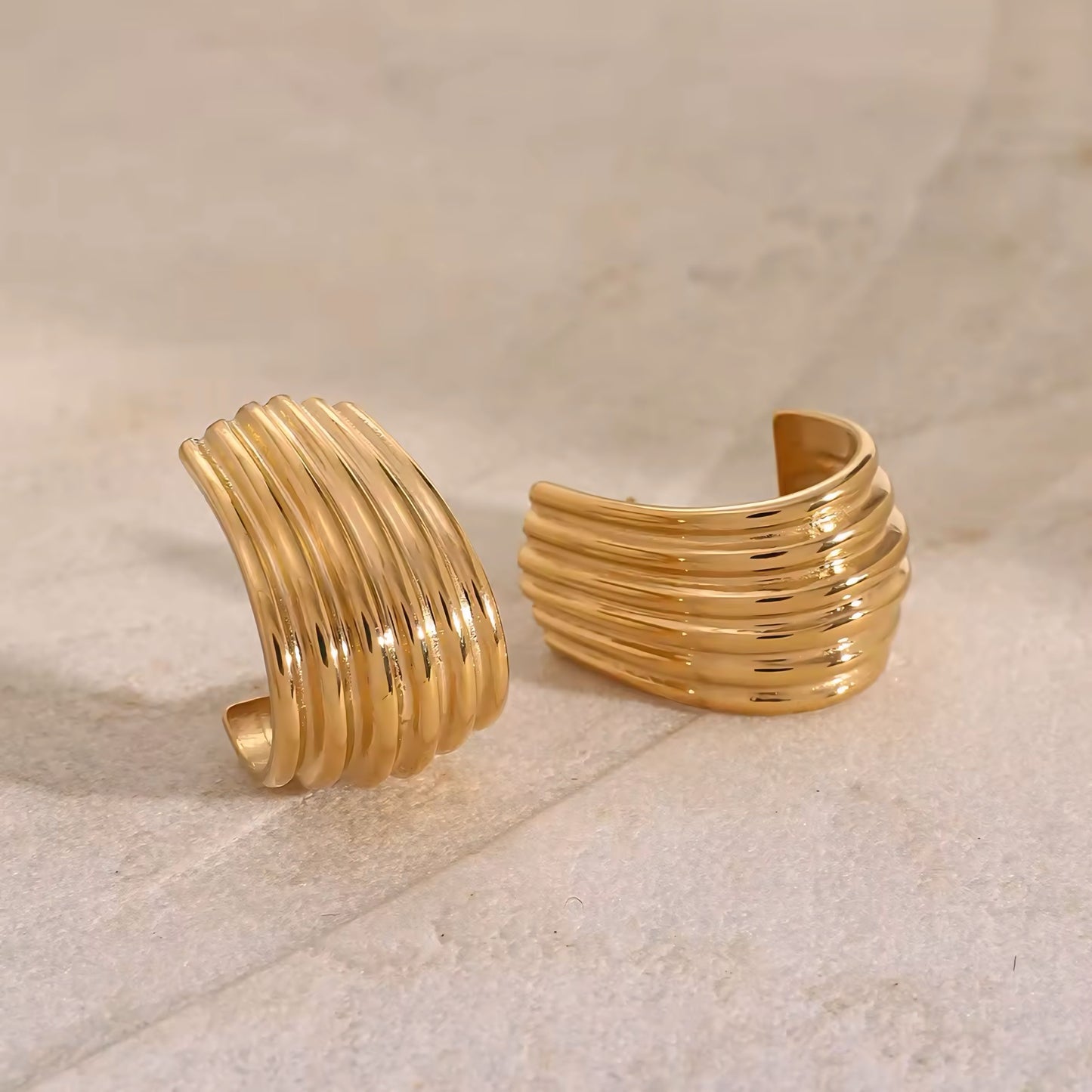 Eclipse Fold Earrings